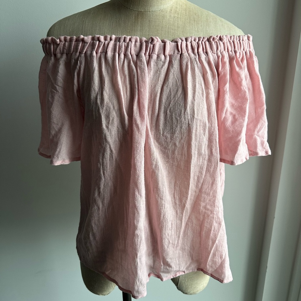 Eberjey Summer of Love Marla Off the Shoulder Top Size Medium